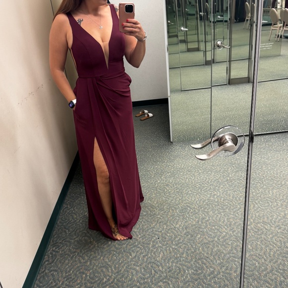 Formal Dress - Wine - Picture 1 of 1